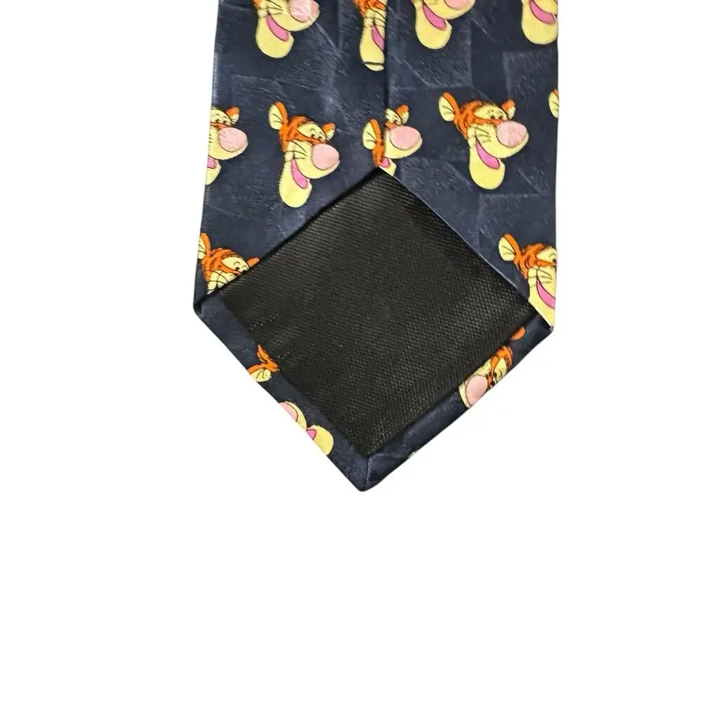 Disney Winnie The Pooh 100 Acre Collection Tigger Faces Cartoon Novelty Necktie